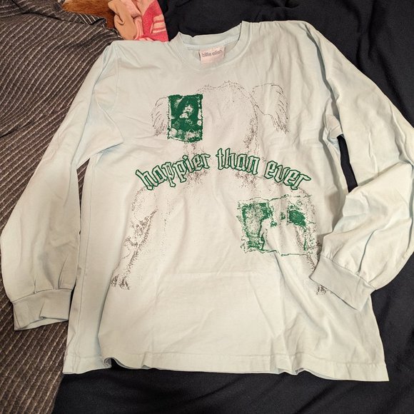 Billie Eilish Happier Than Ever Long Sleeve - Picture 1 of 5